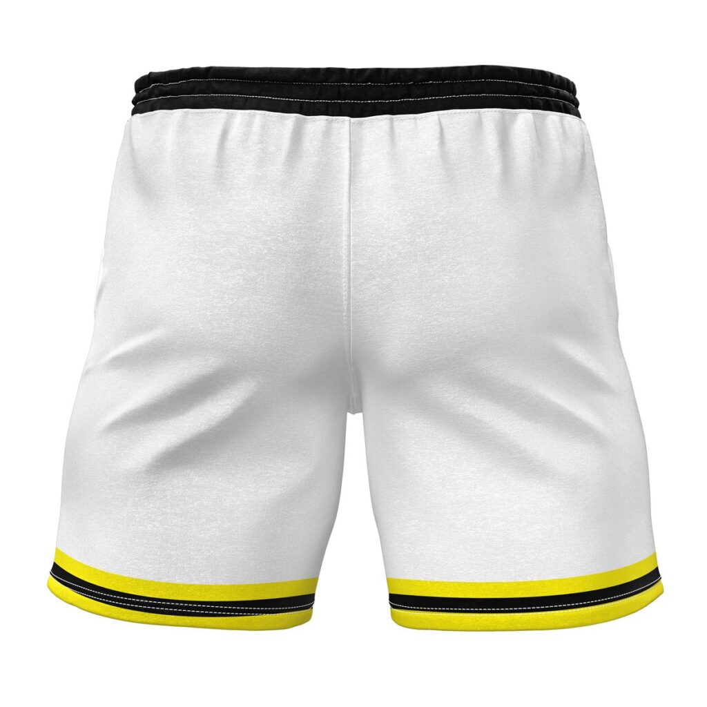 Majin Buu White Dragon Ball Z Gym Shorts - Image 3
