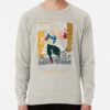 ssrcolightweight sweatshirtmensoatmeal heatherfrontsquare productx1000 bgf8f8f8 2 - Dragon Ball UK Store