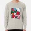 ssrcolightweight sweatshirtmensoatmeal heatherfrontsquare productx1000 bgf8f8f8 5 - Dragon Ball UK Store